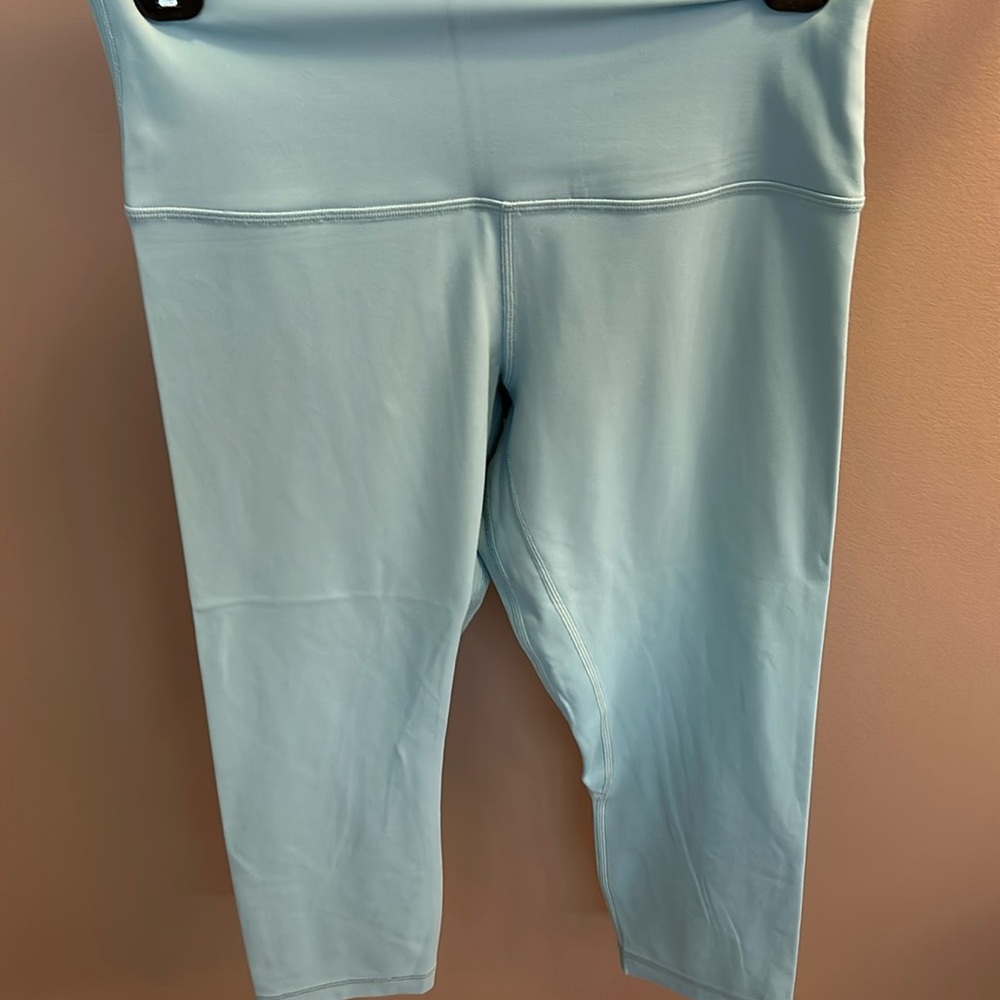 Lululemon Align Crop 23” Tidal Teal Sz 8